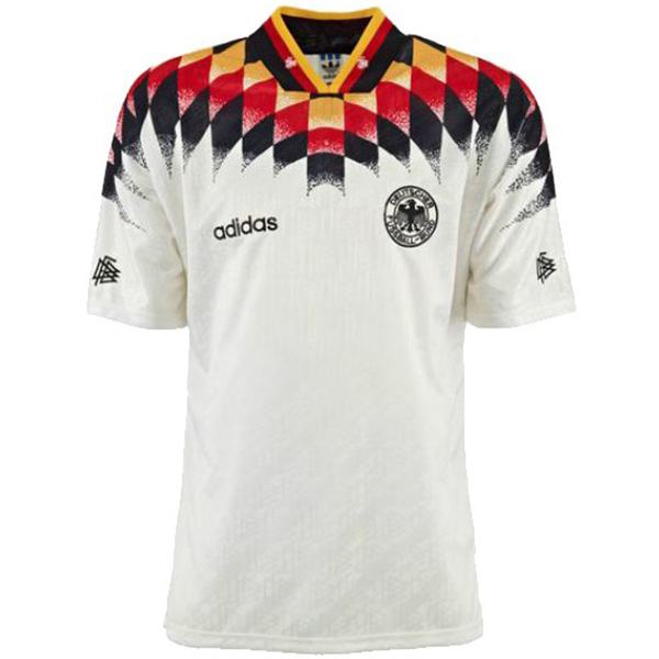 Germany home retro jersey men's frist soccer sportwear football shirt 1994